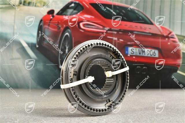 Synchronizer hub / Shift Sleeve Assembly, 6 speed transmission