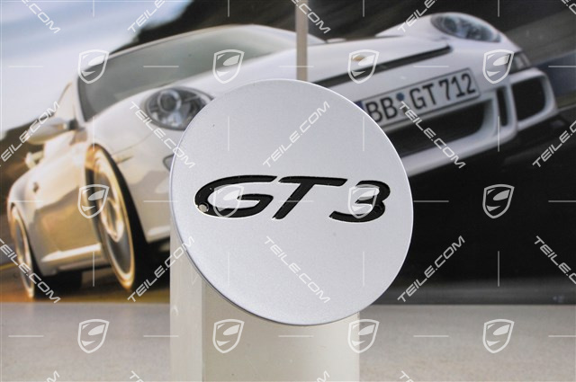 Center cap, GT3, silver