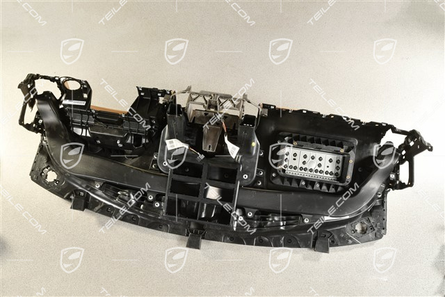 Dashboard trim, leatherette, luxor beige, damaged