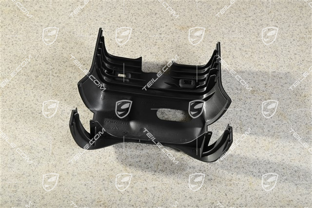 Obudowa dolna przełączników / kolumny kierowniczej, czarna satyna