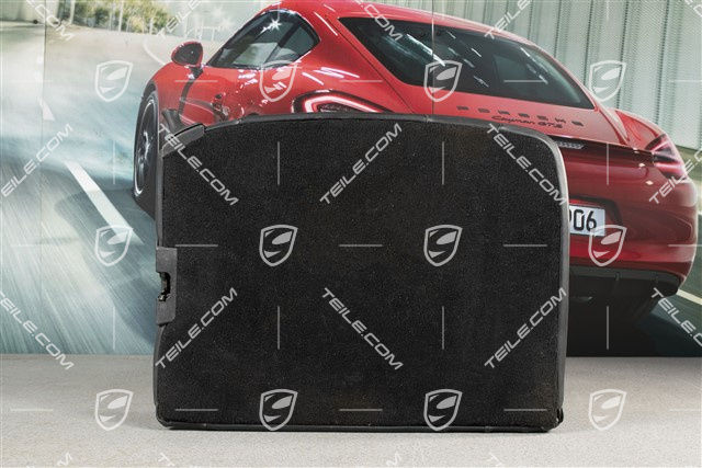 Notsitzrückenlehne, Leder, schwarz, Cabrio, L