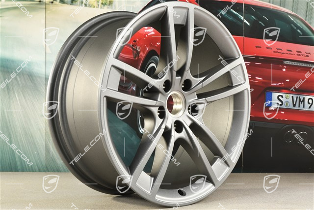 21" Felga Cayenne Turbo Design, 9,5J x 21 ET46, Vesuvgrau
