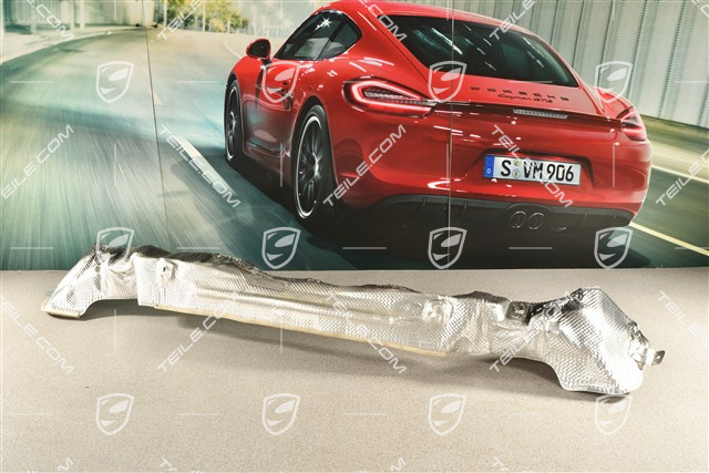 GT3, Rear bumper Heat protection / heat shield, lower