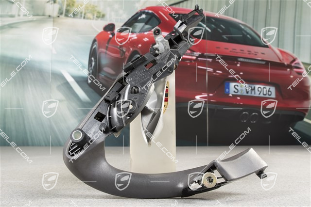 Zuziehgriff, Unterteil, Komplett, Spacegrau, L