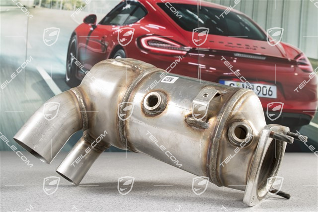 Catalytic converter, sports exhaust system, cyl. 1-3, L