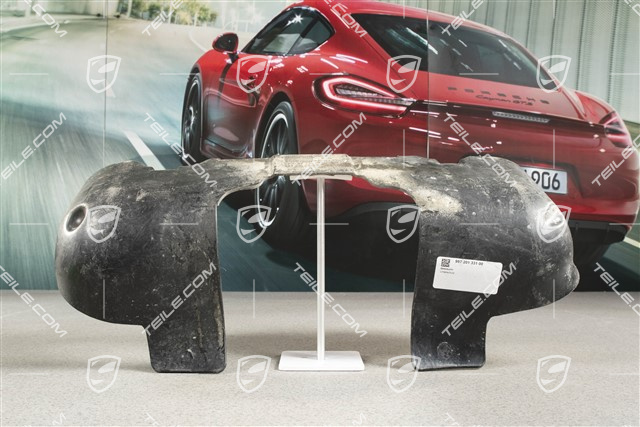 Protective plate for fuel tank, lower part, C4 / C4S / Turbo / GT3