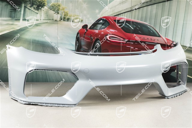 Front bumper, Spyder, without headlamp washer
