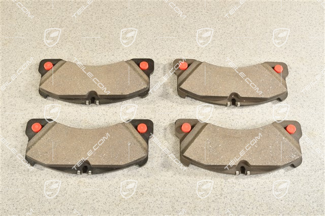 Bremsbeläge, VA für Scheibendurchmesser 17"