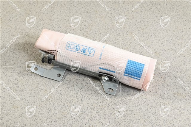 Curtain airbag unit, backseat backrest, L
