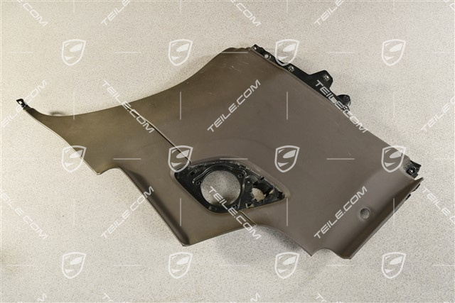 Tapicerka ściany bocznej, skóra, agate grey, targa, R (do obszycia)