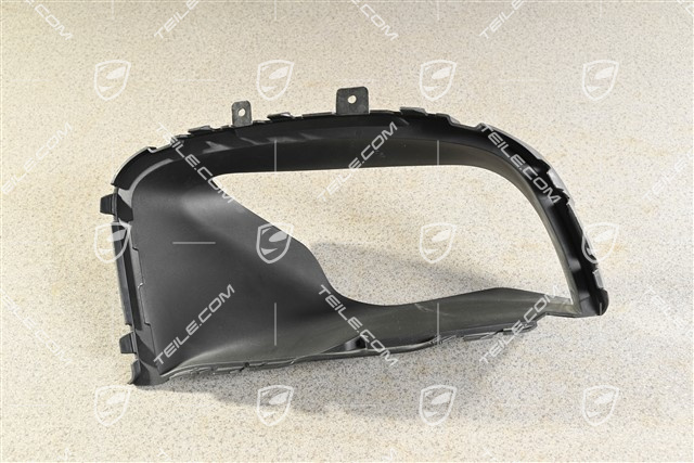 Prowadnica powietrza 3,0L 245kW / 3,6L 309kW / Diesel 3,0L 155/176/180/190/193kW / Diesel 4,2L, czarna satyna, R