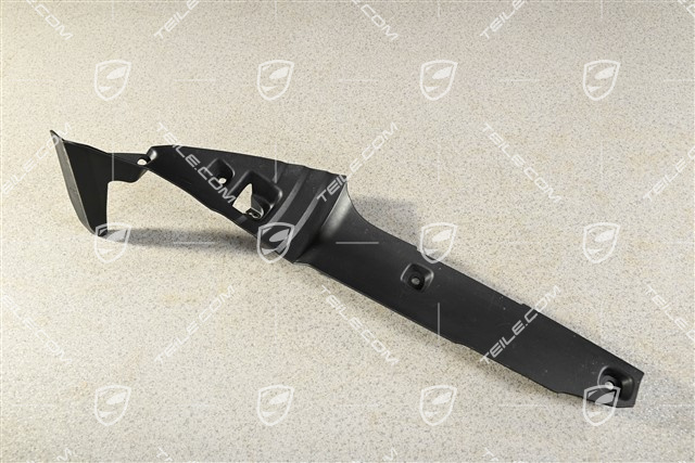 Fender trim, Black matte, GT3 RS, R