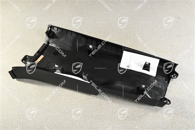 Tapicerka słupka B, czarna, R