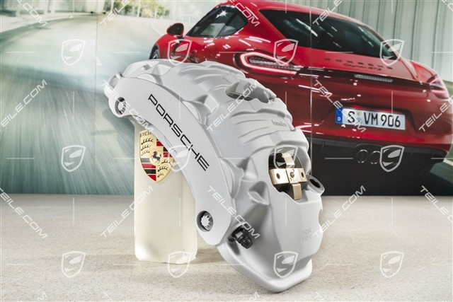 Zacisk hamulcowy przedniej osi, Srebrny, R