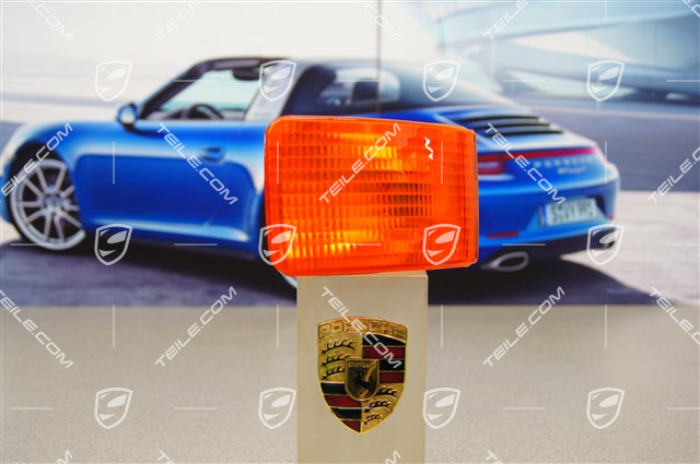 Turn signal, yellow, without bulb socket, L