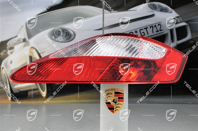 Lampa tylna (obudowa, bez uchwytu żarówek), czerwono-biała, R