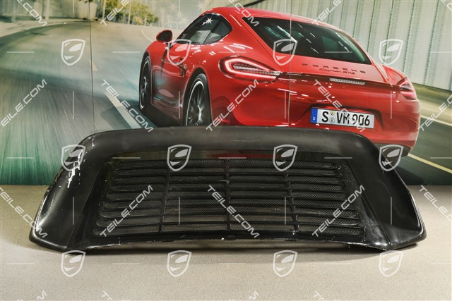 Heckspoiler Turbo / Turbo-Look, Komplett inkl. Spoiler PU-Rand, beschädigt