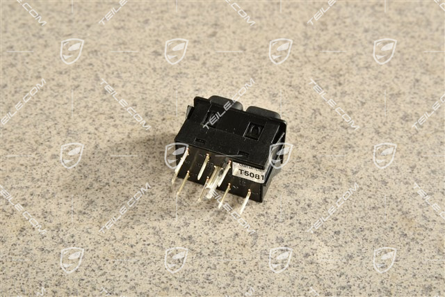 Przycisk obiegu zamkniętego i nawiewu na szybę czołową