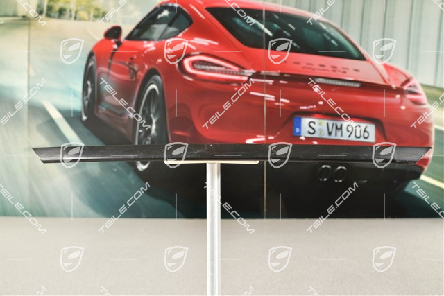 Listwa ozdobna szyby bocznej, tylnej, czarna, Coupe, L