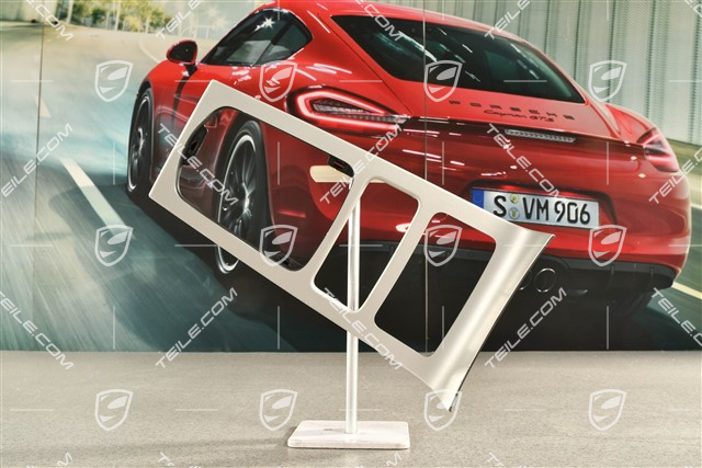 Blenda Dekor ozdobna konsoli środkowej,  Aluminium szczotkowane