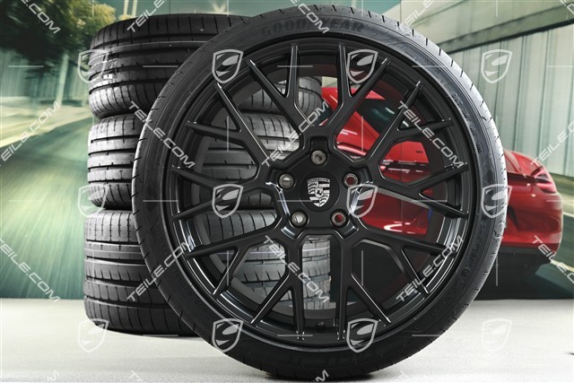 20+21" RS Spyder summer wheel set, rims 8.5J x 20 ET50 + 11.5J x 21 ET79 + NEW Goodyear summer tyres 245/35 R20 + 315/30 R21
