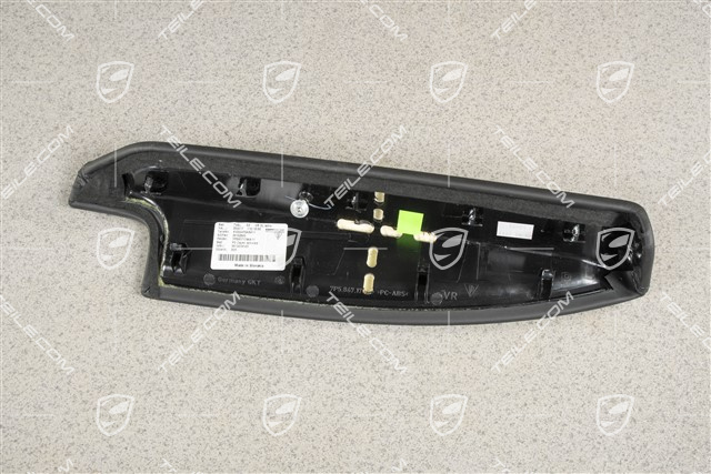 Armlehne, Türverkleidung vorne, Leder, Schwarz, R