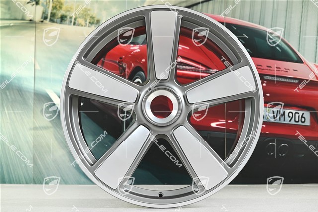 20" Felga Sport Classic, 9J x 20 ET44, ciemny srebrny satynowy półmat