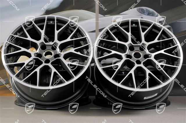 20" RS-Spyder Design Felgensatz, Titan, 9J x 20 ET 26 + 10J x 20 ET19