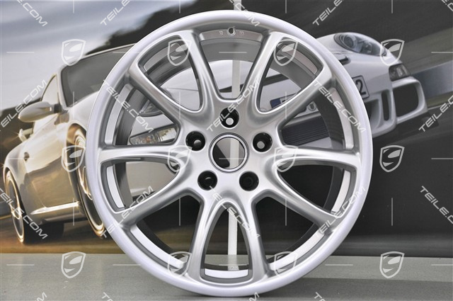 19-inch GT3 wheel set, 8,5J x 19 ET53 + 12J x 19 ET68