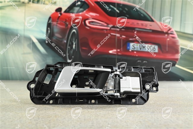 TuerOeffner / Türöffner / Innenbetaetigung, Galvanosilber, L