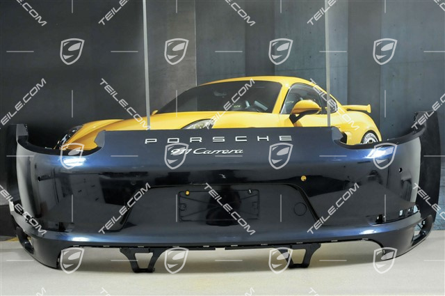 Zderzak tylny, C4/C4S, z wydechem sportowym, z otworami na czujniki parkowania