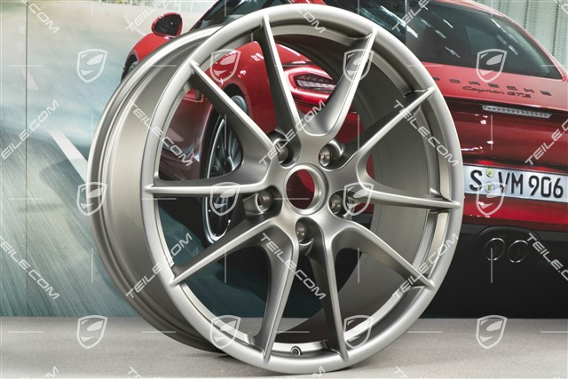20-inch Carrera S III wheel, 8,5J x 20 ET51, Platinum satin-mat