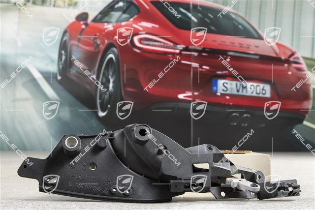 Innenbetaetigung, komplett, Schwarz, R