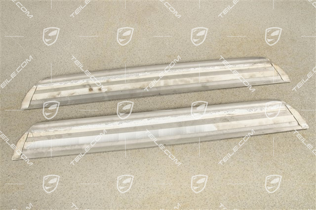 Blenden/Einstiegleisten, unbeleuchtet , Edelstahl, "Boxster S", Satz, L+R
