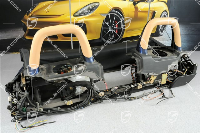 4200 - Convertible top, complete, incl. blue folding top cover, plastic glass