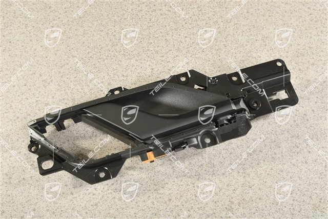 Klamka wewnętrzna drzwi, czarna, R