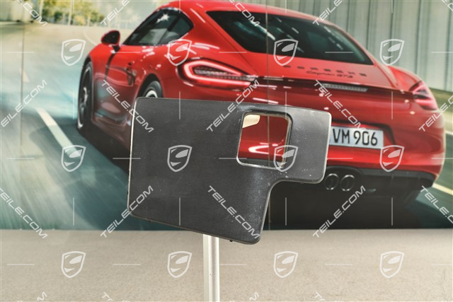 Abdeckung für Türfeststeller, Schwarz, R