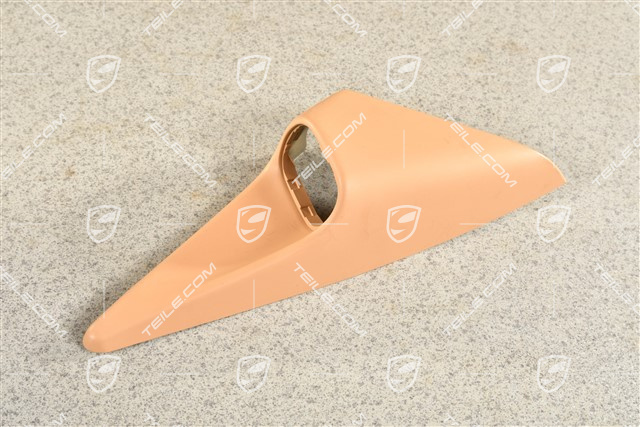 Verkleidung / Abdeckung, Aussenspiegel, Sandbeige, Fahrerseite, RHD