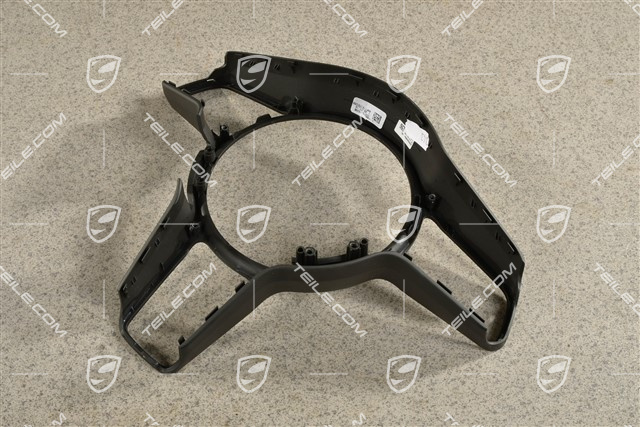 Blende, Sportlenkrad, Spyder, Schwarz