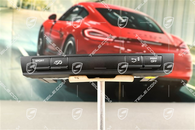 Panel sterowania / Przełącznik w konsole środkową, PSM / Sportowy wydech / Sport Chrono