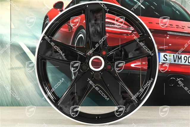 19" Felge "SportClassic", 8J x 19 ET21, schwarz hochglanz