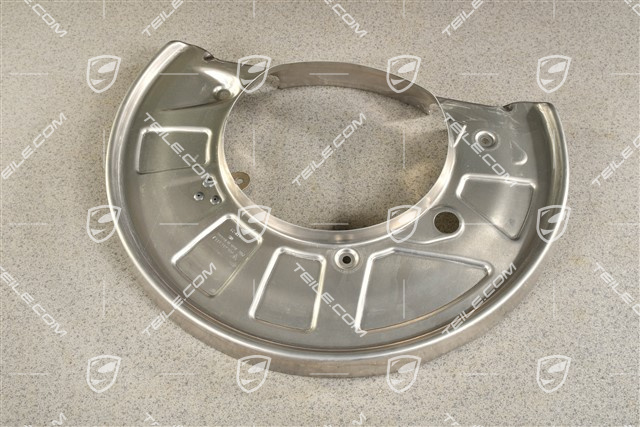 Front axle disc brake protective plate, PCCB, L