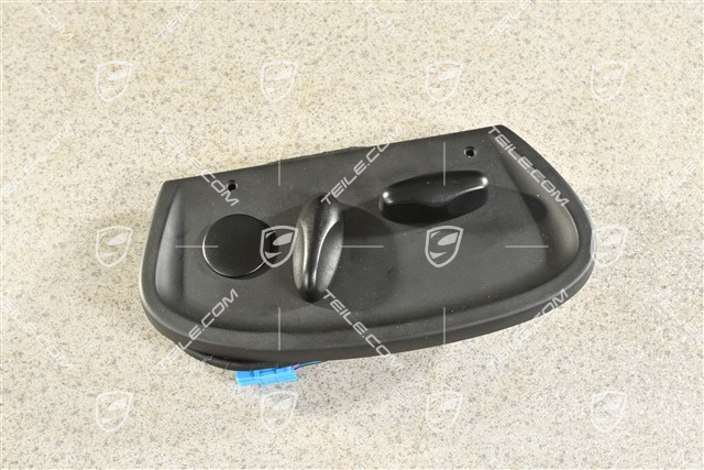 Front seat cap / cover / trim, Black, L