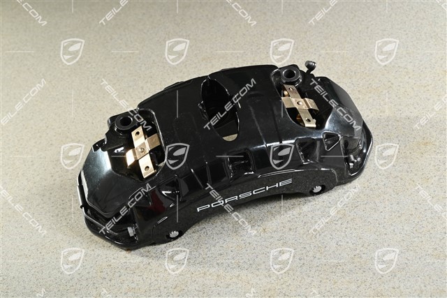 Zacisk hamulcowy przedniej osi, Czarny połysk, R