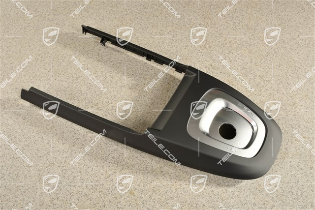 Obudowa / dekor lewarka zmiany biegów / tunel środkowy, PDK, Czarna