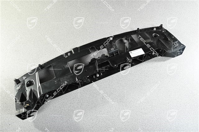 Luggage compartment lid lock cover / carrier