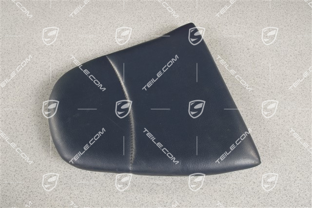 Notsitzkissen, Kunstleder, Nachtblau, R