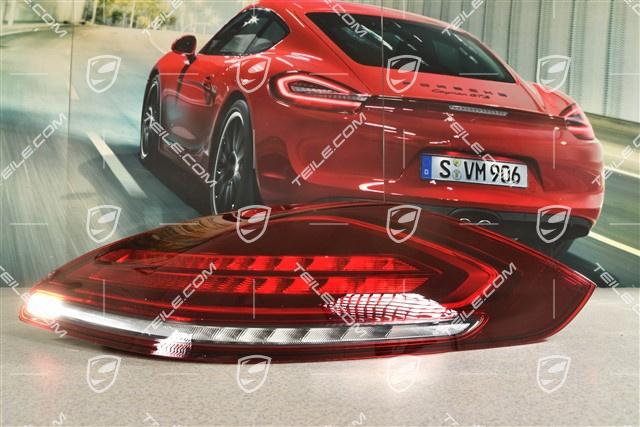 Heckleuchte, Abgedunkelt, Facelift, RHD, R