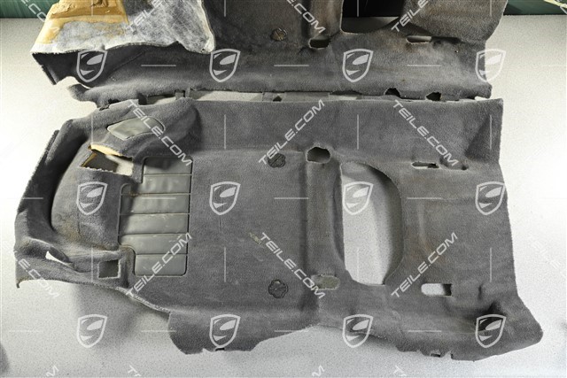 Wykładzina przednia, szara