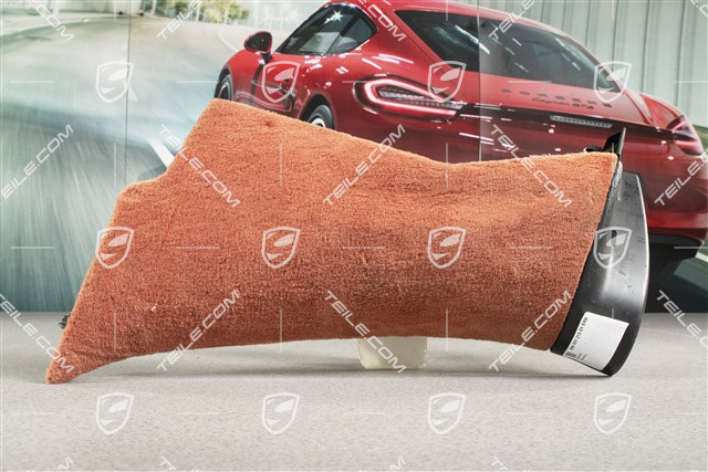 Verkleidung Sicherheitsgurt, Teppich, Boxsterrot, L